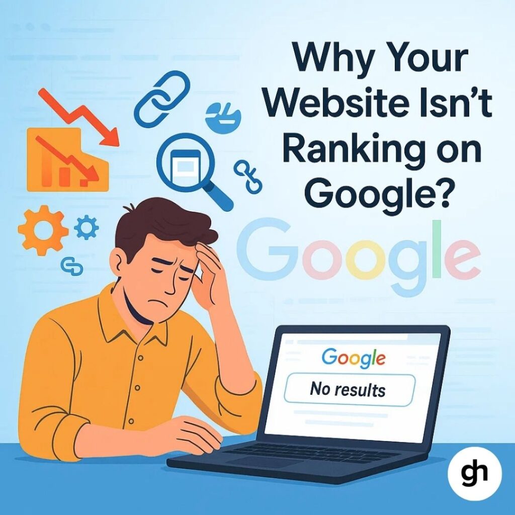 Why Your Website No ranking on Google